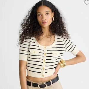 J.Crew cropped cardigan